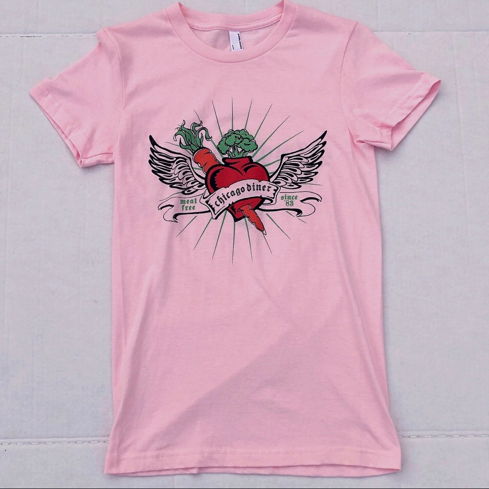 Y2K Chicago Diner baby tee